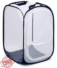 RESTCLOUD 36" Giant Monarch Butterfly Habitat Mesh Cage Terrarium