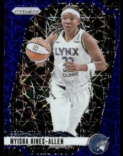 2024 Panini Prizm WNBA Myisha Hines-Allen Blue Velocity Prizm