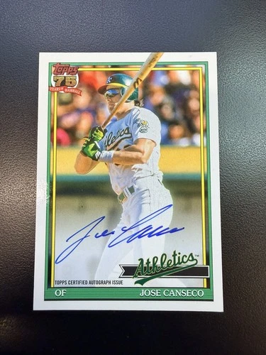 2026 Topps Series 1 Jose Canseco Red Foil (RAW)