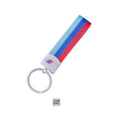 BMW M Schlüsselanhänger | Motorsport Schlüsselband mit M-Logo | Geschenk