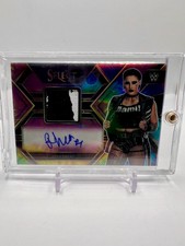 2023 Panini Select WWE Rhea Ripley #AM-RRP Tie-Dye Prizm 20/25 Patch