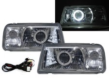 Tracker 88-98 Convertible 2d Guide Led Halo Headlight Chrome V1 For Geo Lhd Tracker 88-98 Convertible 2d Guide Led Halo Headlight Chrome V1 For Geo Lhd
