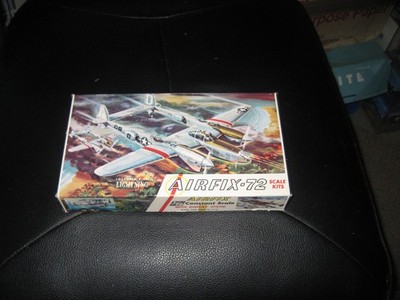 MIB Lockheed P-38J Lightning Airfix-72 series 1970s-box excellent