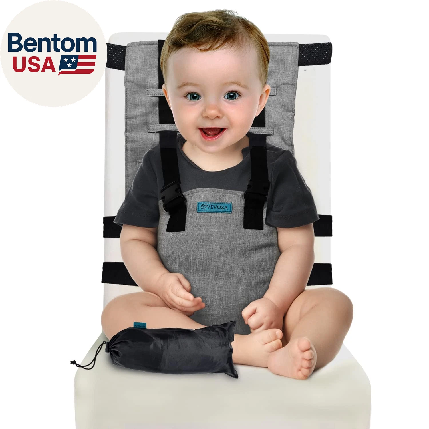 Compact Travel High Chair | Portable High Chair for Baby | Baby Travel Essential