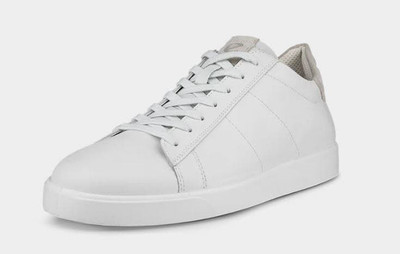 ECCO Street Lite Herren Sneaker Freizeitschuhe modisch weiß