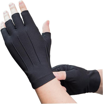 Sonne UV-Schutz Handschuhe Halbfinger Radfahren Fahrhandschuhe für Herren Damen 