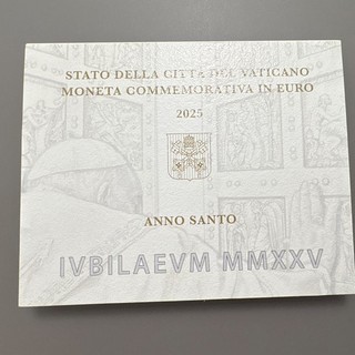 Vaticano Moneta commemorativa in euro Anno Santo IVBILAEVM MMXXV