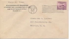 #727 Washingtons Headquarters Newburgh NY FDC Alexander Andrews Attorney Raleigh