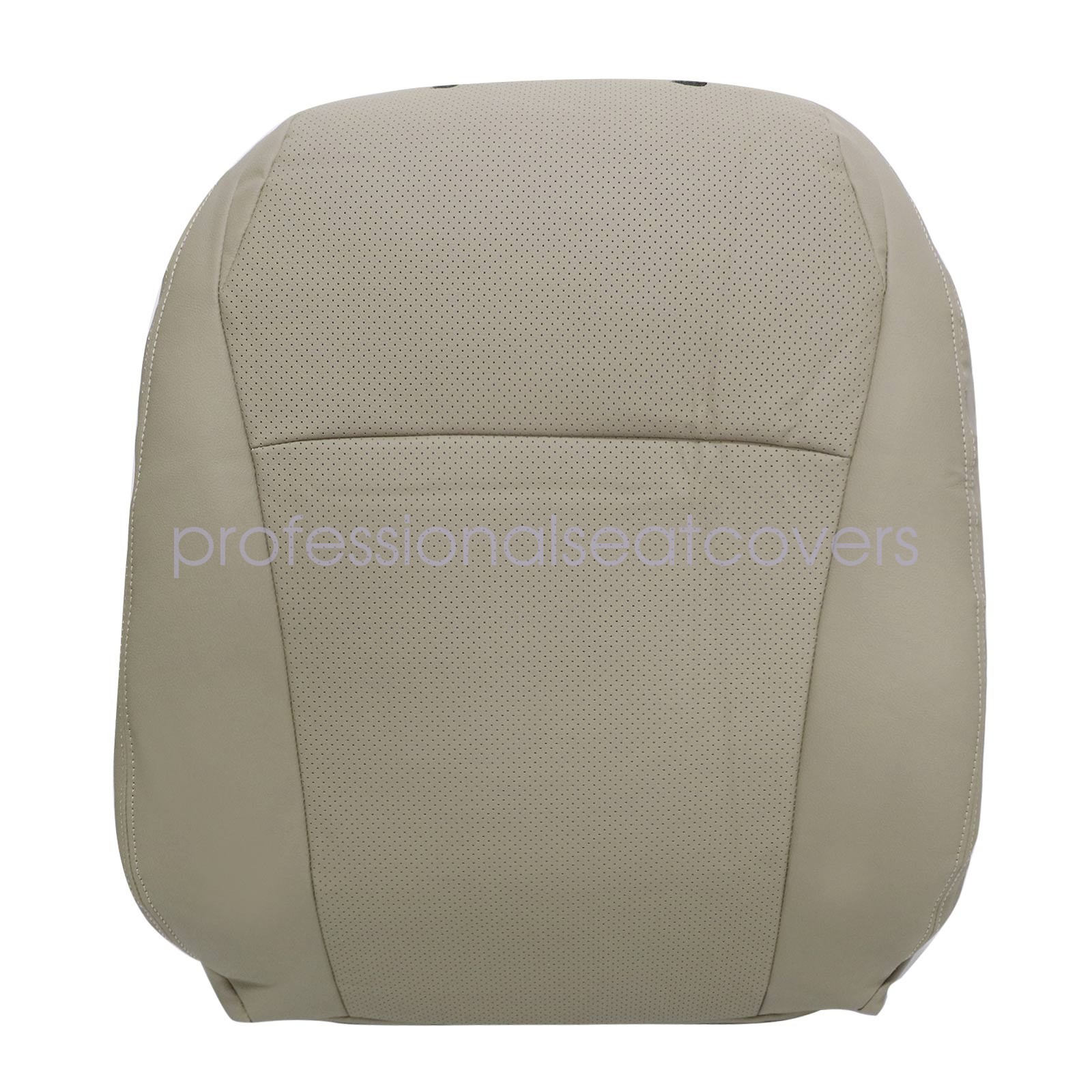 Both Side Bottom & Top Replacement Leather Seat Cover Tan For 08-13 Highlander