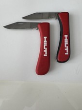 2x HILTI Taschenmesser Werbemesser Solingen ROSTFREI Germany + Flaschenöffner