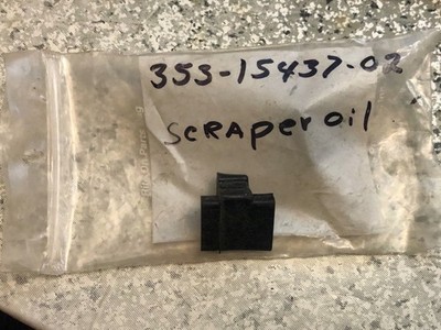 Yamaha DT50 OEM NOS Oil Scraper p/n 353-15437-02