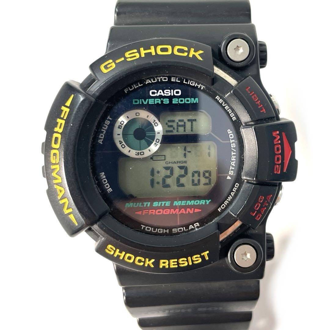 CASIO G-SHOCK GW-200Z-1JF Black Diver's Watch for Men