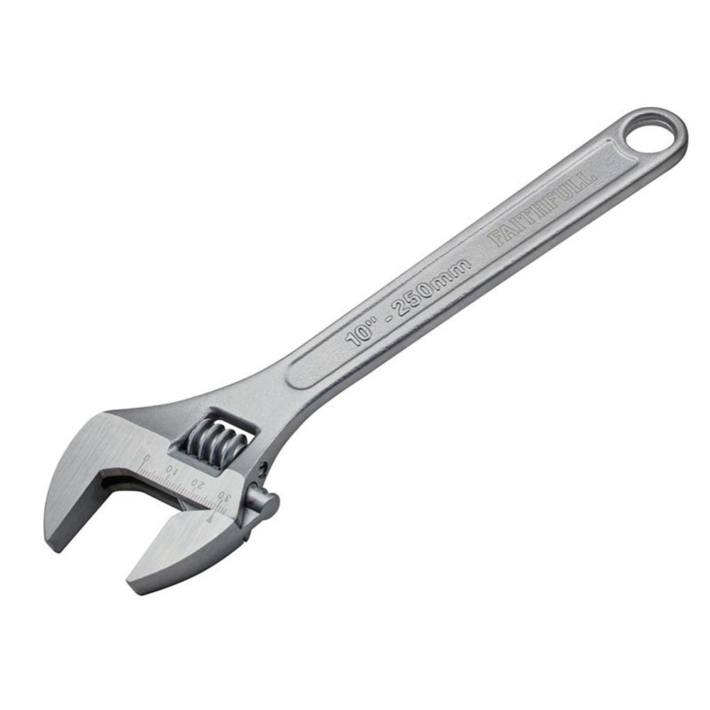 Faithfull Chrome Adjustable Spanner - Image 4