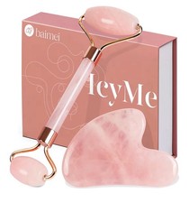 BAIMEI IcyMe Jade Roller Gua Sha, Face Roller Redness Reducing Skin Care Tools