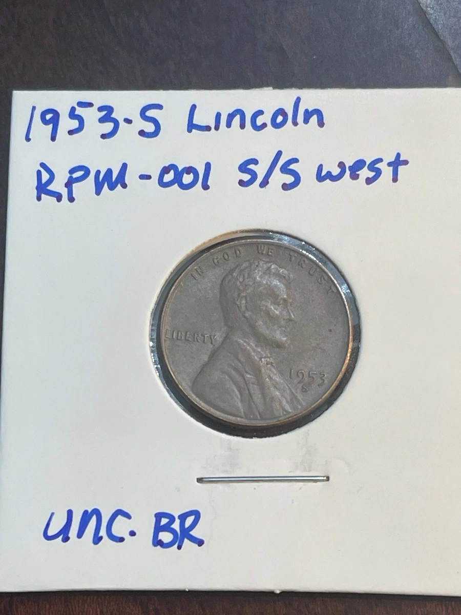 Lincoln Wheat Penny Copper 1953 US Coin Errors for sale | eBay