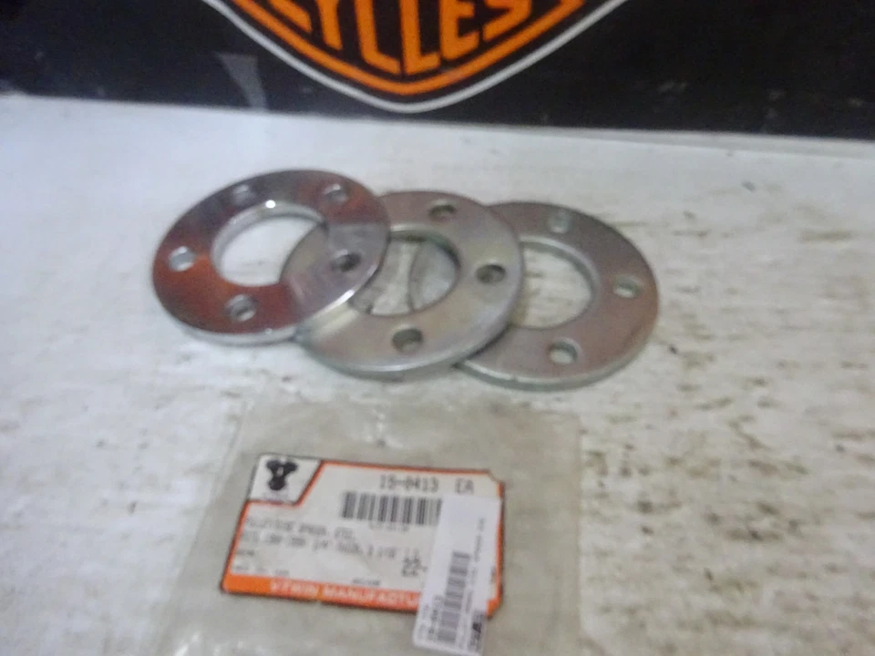 Harley Davidson Big Twin XL 80-99! ELECCIÓN DE POLEA DE ACERO/ESPACIADOR DE DISCO RPL Foto 3 de 4