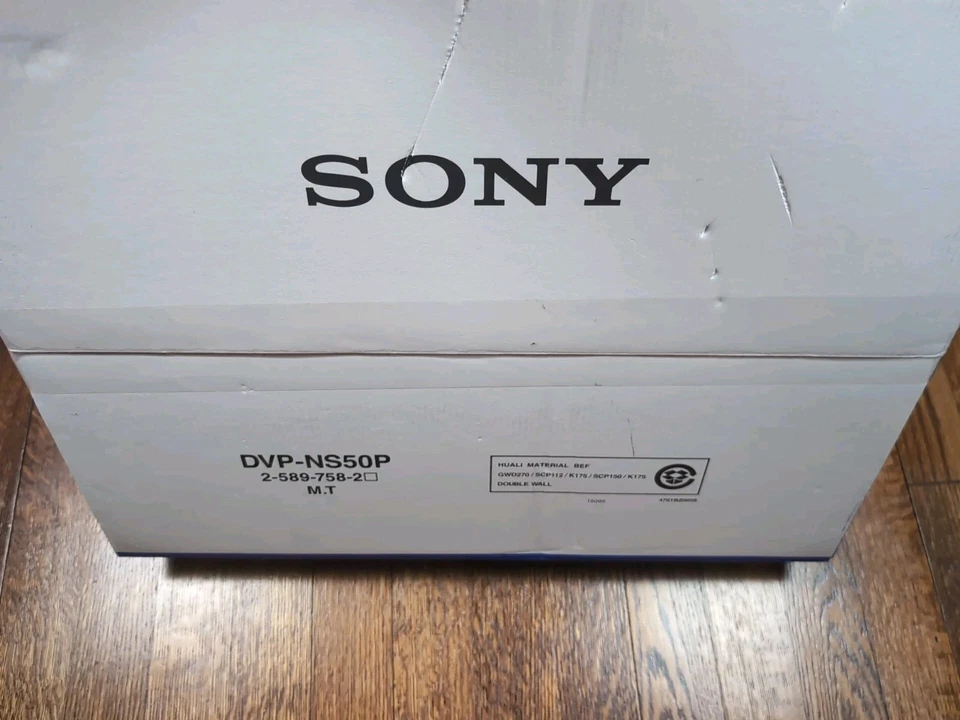 SONY DVD Player Model DVP-NS50P CD/DVD - New Sealed - Image 3 of 4