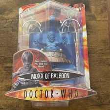 DOCTOR WHO ACTION FIGURE - MOXX OF BALHOON - CHARACTER OPTIONS LTD, NEW
