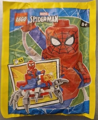 Lego Spiderman mit cooler Drohne Paperbag 682404 Spider Crawler