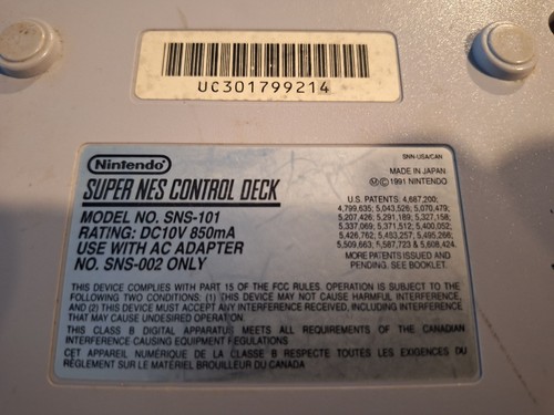 Super Nintendo SNES Jr Junior Mini Console Bundle SNS-101 TESTED WORKING - Picture 6 of 8