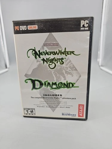 Neverwinter Nights Diamond ATARI PC Game Complete CIB