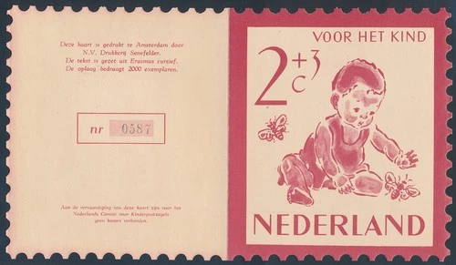 XE63269 Netherlands 1950 child welfare FDC used