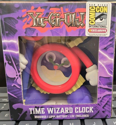 Yu-Gi-Oh! Time Wizard Alarm Clock San Diego Comic Con Limited 