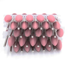 50 PCS Dentist Product Dental Rubber Resin Base Hidden Denture Polishing Burs
