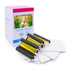 Canon Selphy CP1500 CP1300 CP1200 4x6 108 sheet Color Ink Paper Set KP-108IN
