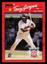1990 Donruss  Tony Gwynn #705 San Diego Padres