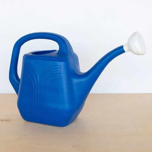 Classic Plastic Watering Can - 2 Gallon (256 Fl Oz) Capacity - Classic Blue - Picture 7 of 12