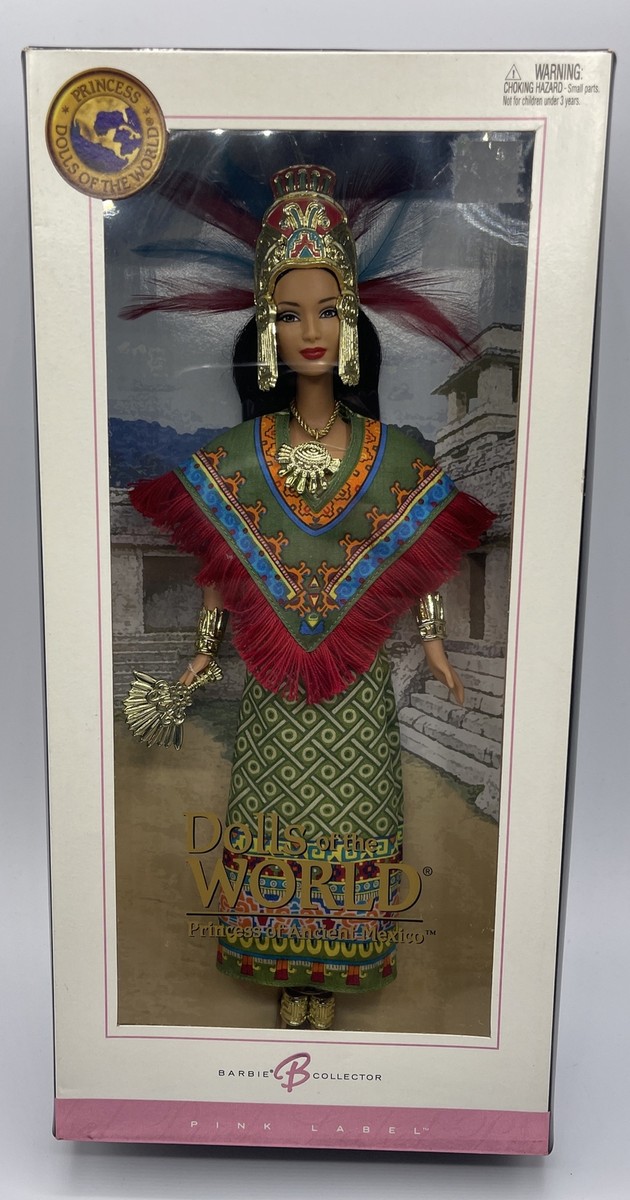 Princess of Ancient Mexico 2004 Barbie Doll PINK LABEL NEW NRFB 27084096590 | eBay Princess of Ancient Mexico 2004 Barbie Doll PINK LABEL NEW NRFB 27084096590 | eBay