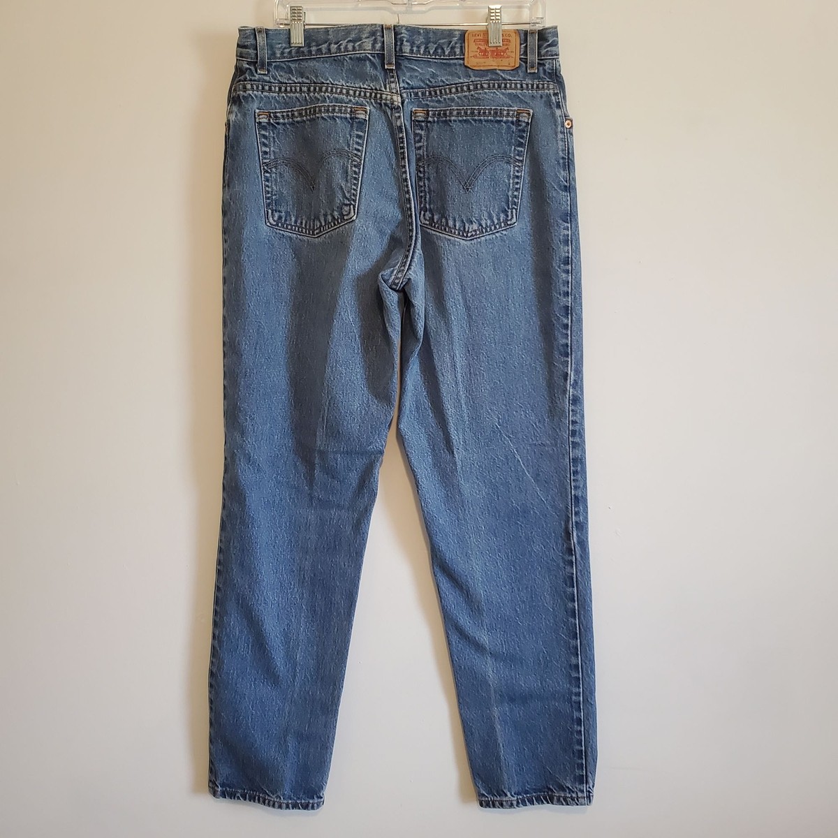 Vintage Levi's 550 Mom Jeans 14 Tapered leg Rigid Denim Vintage Levi's 550 Mom Jeans 14 Tapered leg Rigid Denim