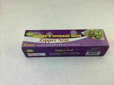 KBI DESIGNS FREEZER&STORAGE BAGS, QUART SIZE 20 COUNT