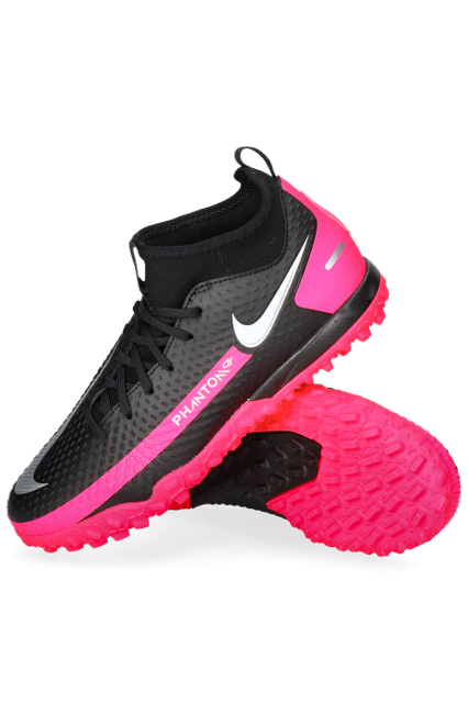 Nike Phantom GT Academy DF Turf Black Pink Soccer Cleats Youth Size 5.5Y  for sale online | eBay
