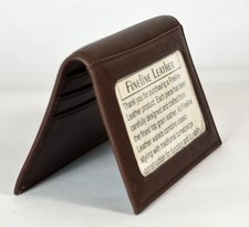 New Leather Credit Card/Business Card Wallet. USA Soft Touch Cowhide. Style 109