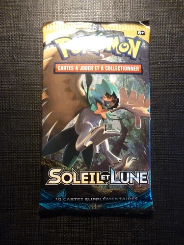 Booster Pokémon Soleil et Lune, set de base, neuf, non-pesé, scellé, France