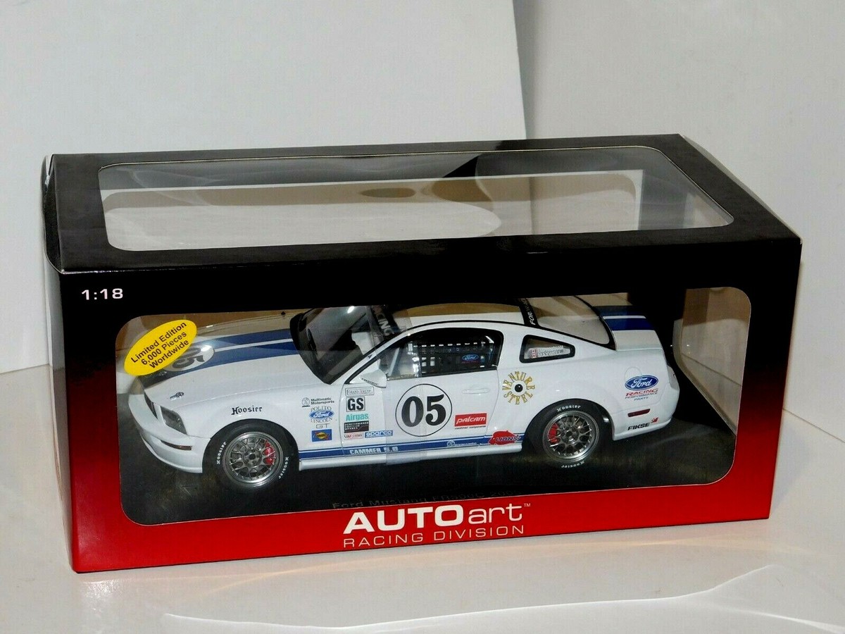 FORD MUSTANG RACING FR 500C GRAND AM CUP #05 AUTOART 80510 1/18 | eBay