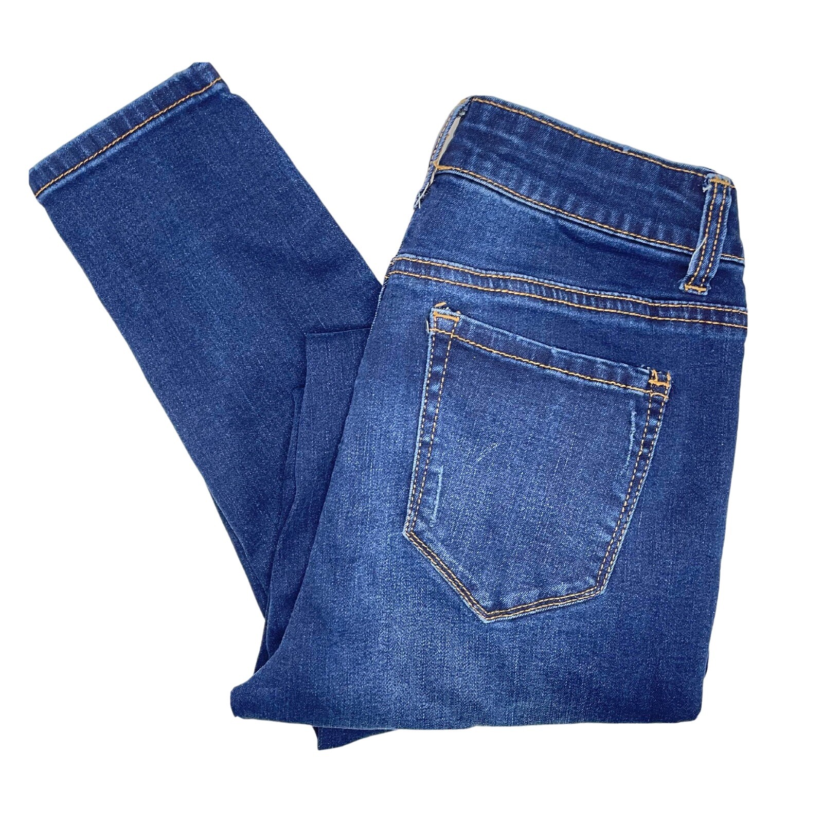 Jeans Wax Denim Size 3 Skinny Stretch  Women's Distressed Blue-image
