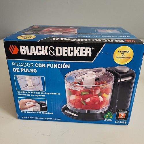 BLACK+DECKER FreshPrep One-Touch 3 Cup Food Chopper, Black - Picture 3 of 6