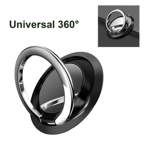Finger Ring Holder Stand Grip 360° Rotating For Cell Phone Car Magnetic Mount US - Picture 3 of 10