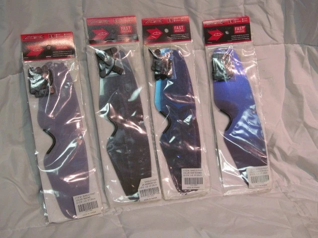 Protector de visera estacionario para casco integral universal Foto 2 de 4