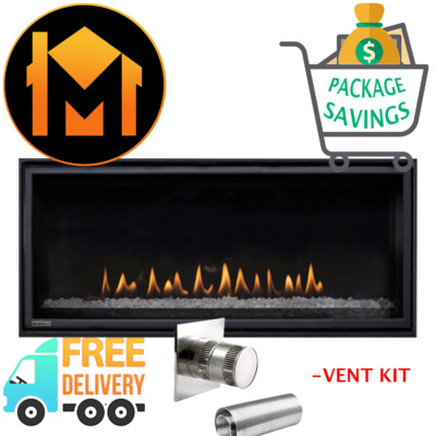Montigo Delrey 36 Drl3613 Linear Fireplace Direct Vent Rear Kit