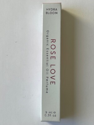 Hydra Bloom Organic Roll-on Perfume Rose Love 9 ml / 0.31 New in Box Free Ship