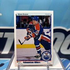 1990-91 Upper Deck #344, ADAM GRAVES RC ??? Rookie Card. rookie card picture