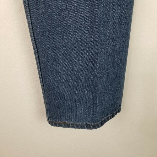 Faded Glory 5-Pocket Original Fit Cotton Blue Denim Jeans Size 34/29 - Picture 10 of 11