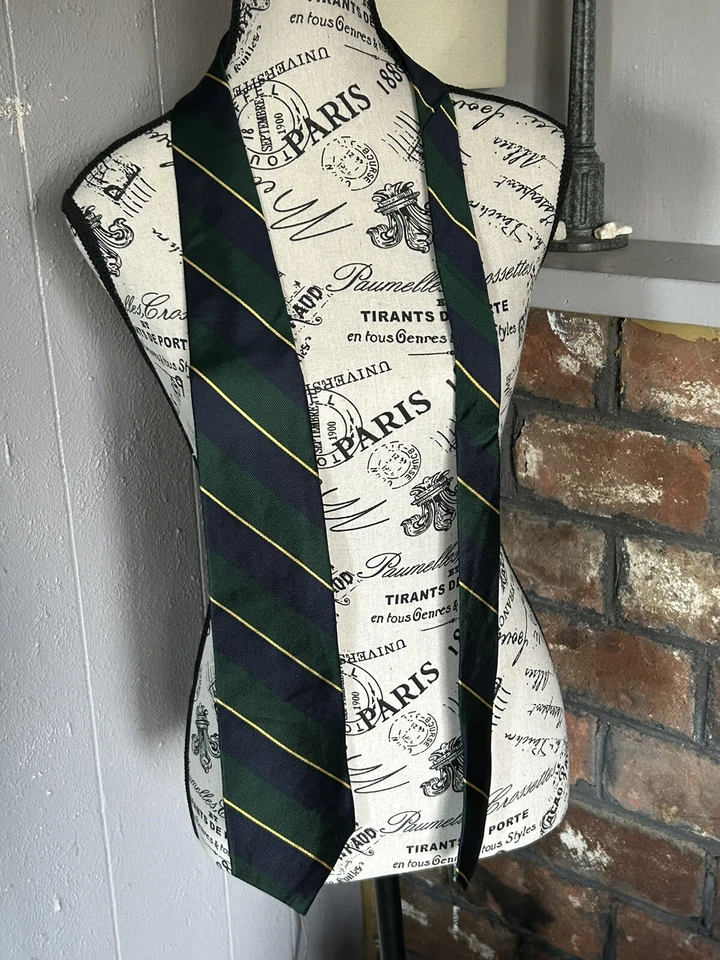 Hombres Arcilla Brooke Simple 100% Seda Informal Preppy Clásico Largo Corbata Vestido de Carrera Foto 2 de 4