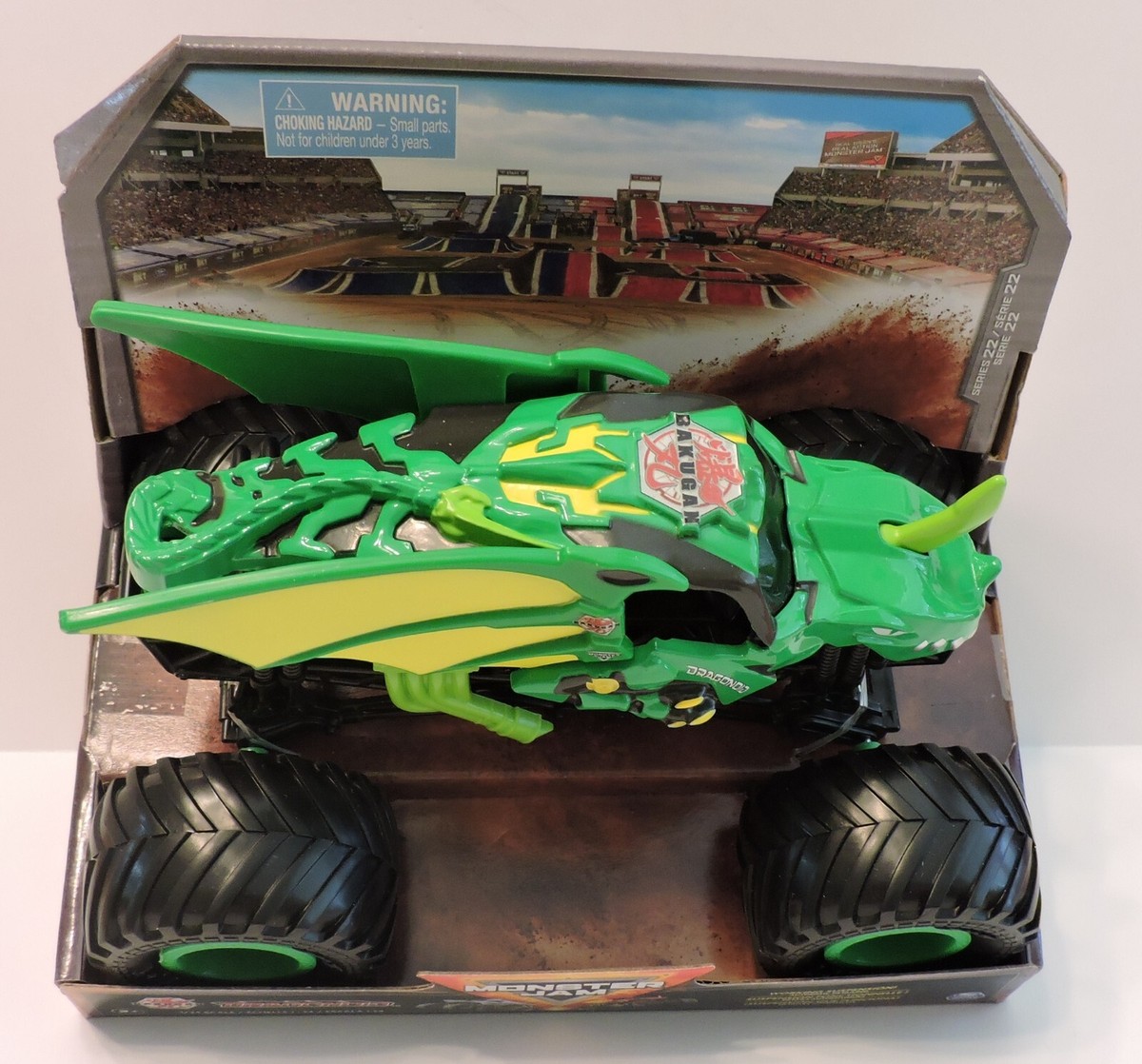 2024 MONSTER JAM SERIES MONSTER TRUCK -SERIES 22 - GREEN DRAGONOID
