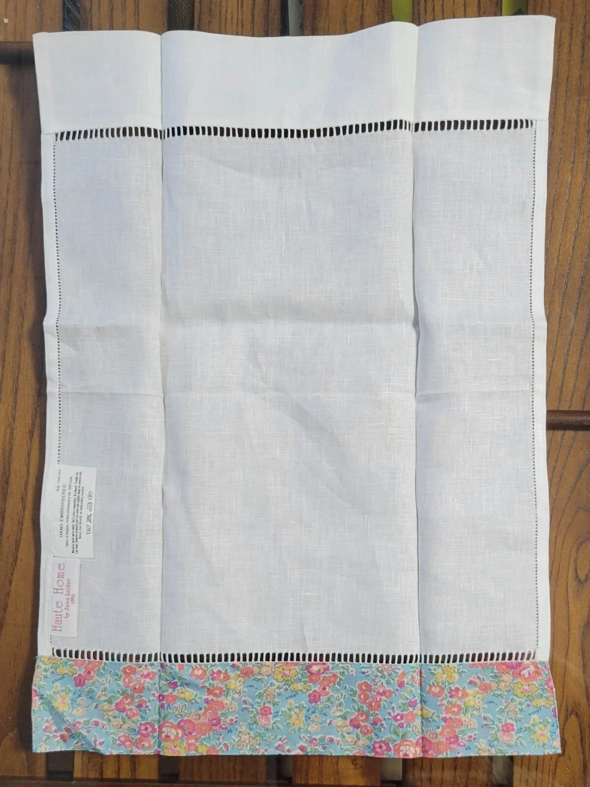 Haute Home Linen Blend Towel - Thumbnail 4