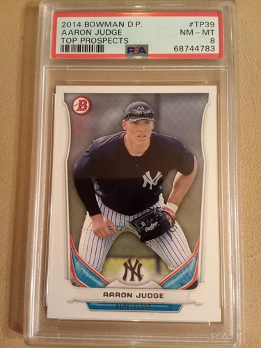 2014 Bowman Draft Aaron Judge Top Prospects #TP39 PSA 8 Rookie Baseball Card